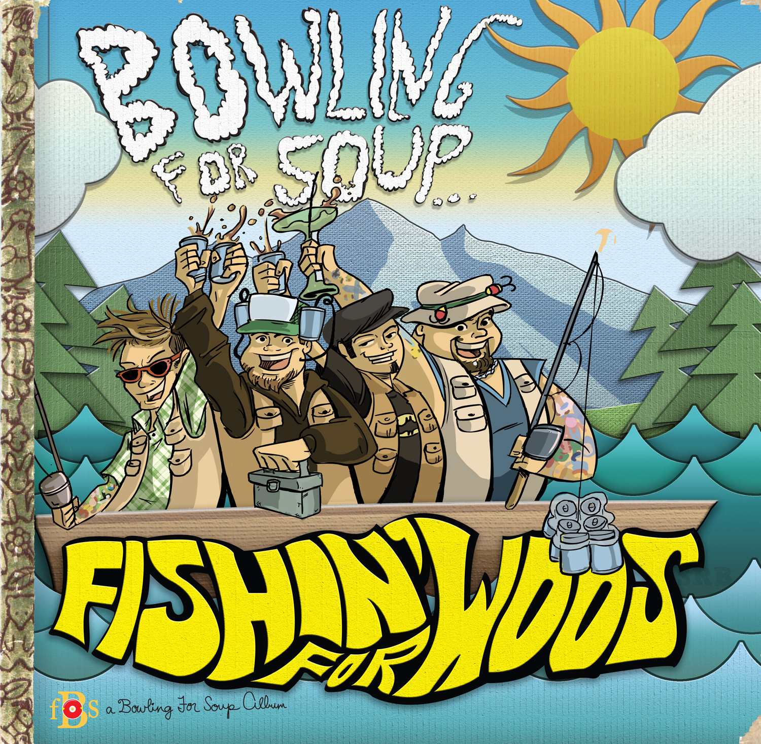bowling for soup fishin for woos album cover