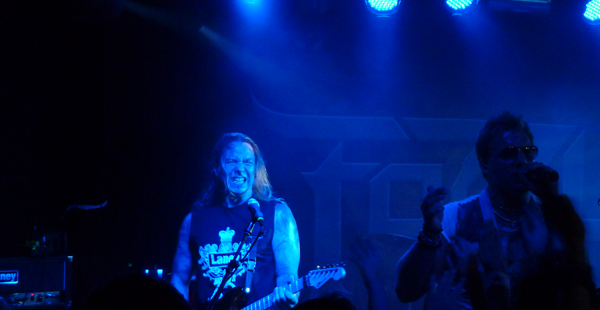 Fozzy on stage at Dingwalls, Camden