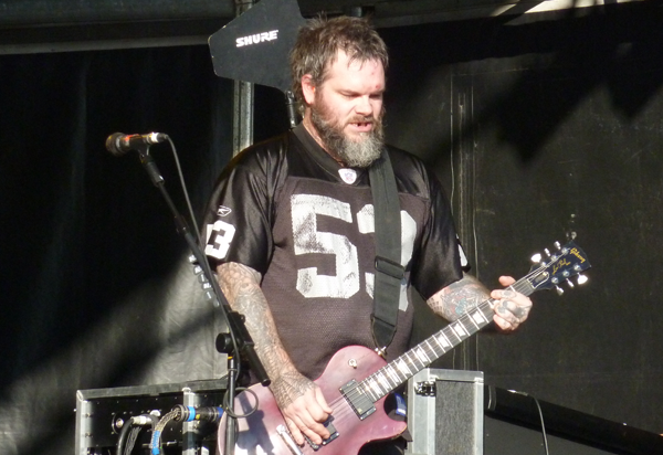 Scott Kelly of Neurosis on stage at High Voltage Festival in London 2011