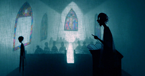 A still from Storm Corrosion's incredible video for the song Drag Ropes