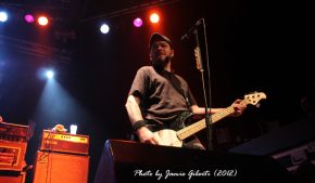 Erik Chandler from Bowling For Soup on stage at Cambridge Junction, October 2012 (second photo)