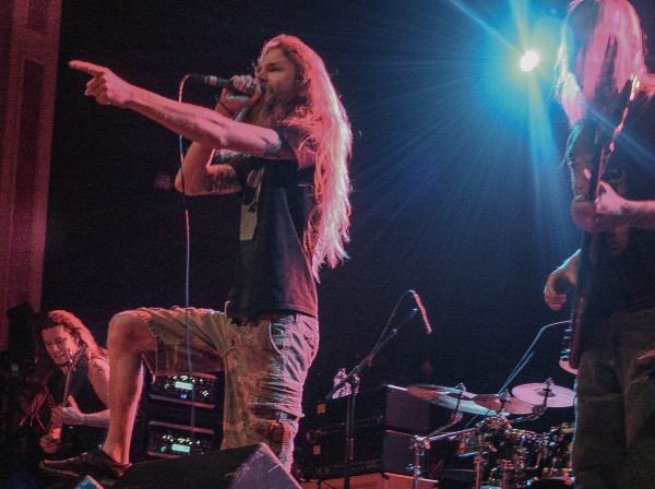 Battlecross on stage in Glasgow 2014