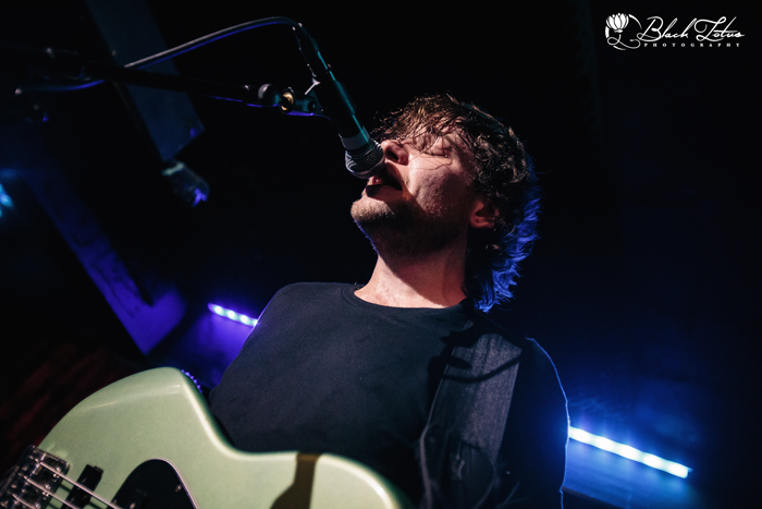 Press to Meco on stage at London Borderline 9th March 2016 for the Scuzz TV UK Throwdown Tour