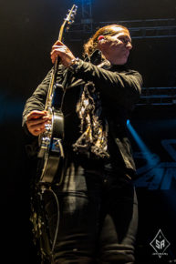 Buckcherry on stage at Manchester Arena 18th October 2016