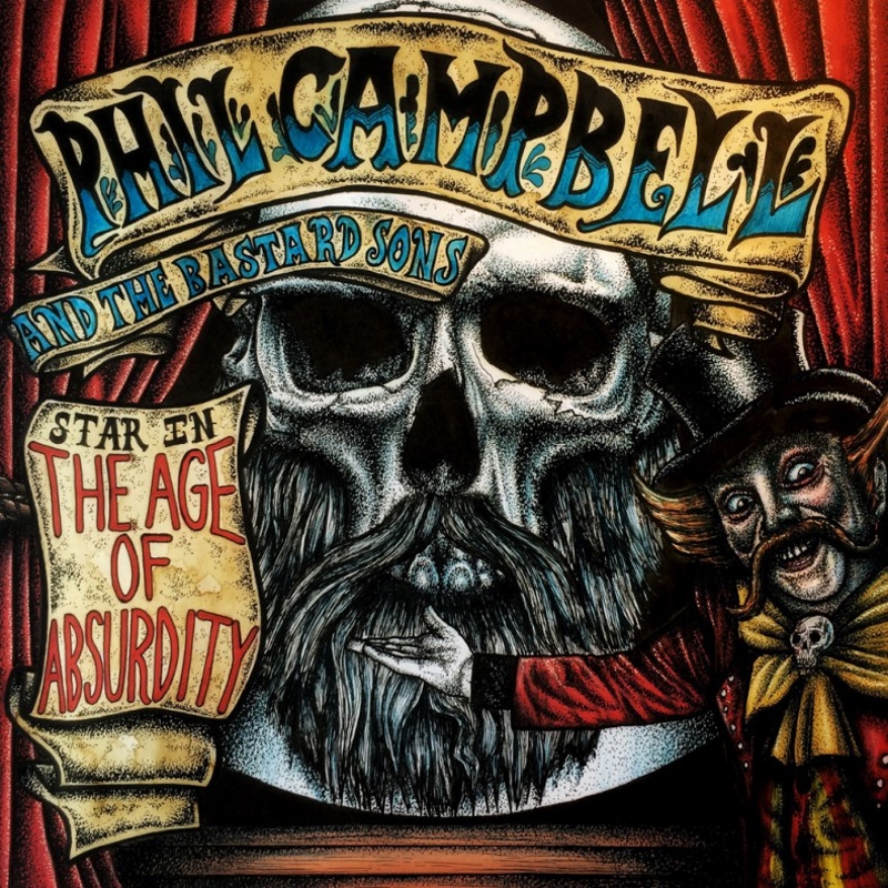 Phil Campbell and the Bastard Sons - The Age Of Absurdity Album Cover Artwork
