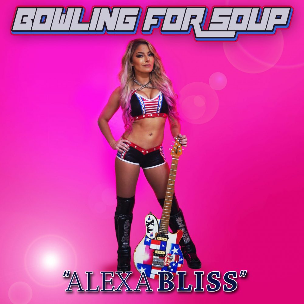 Bowling For Soup Alexa Bliss single cover artwork