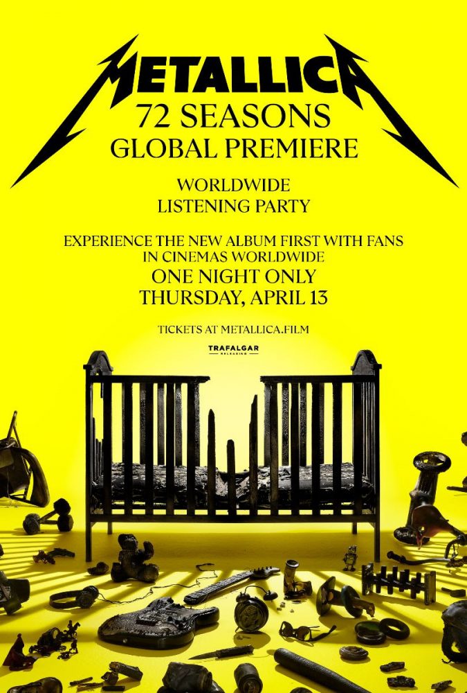 Metallica - 72 Seasons Global Release Event Poster